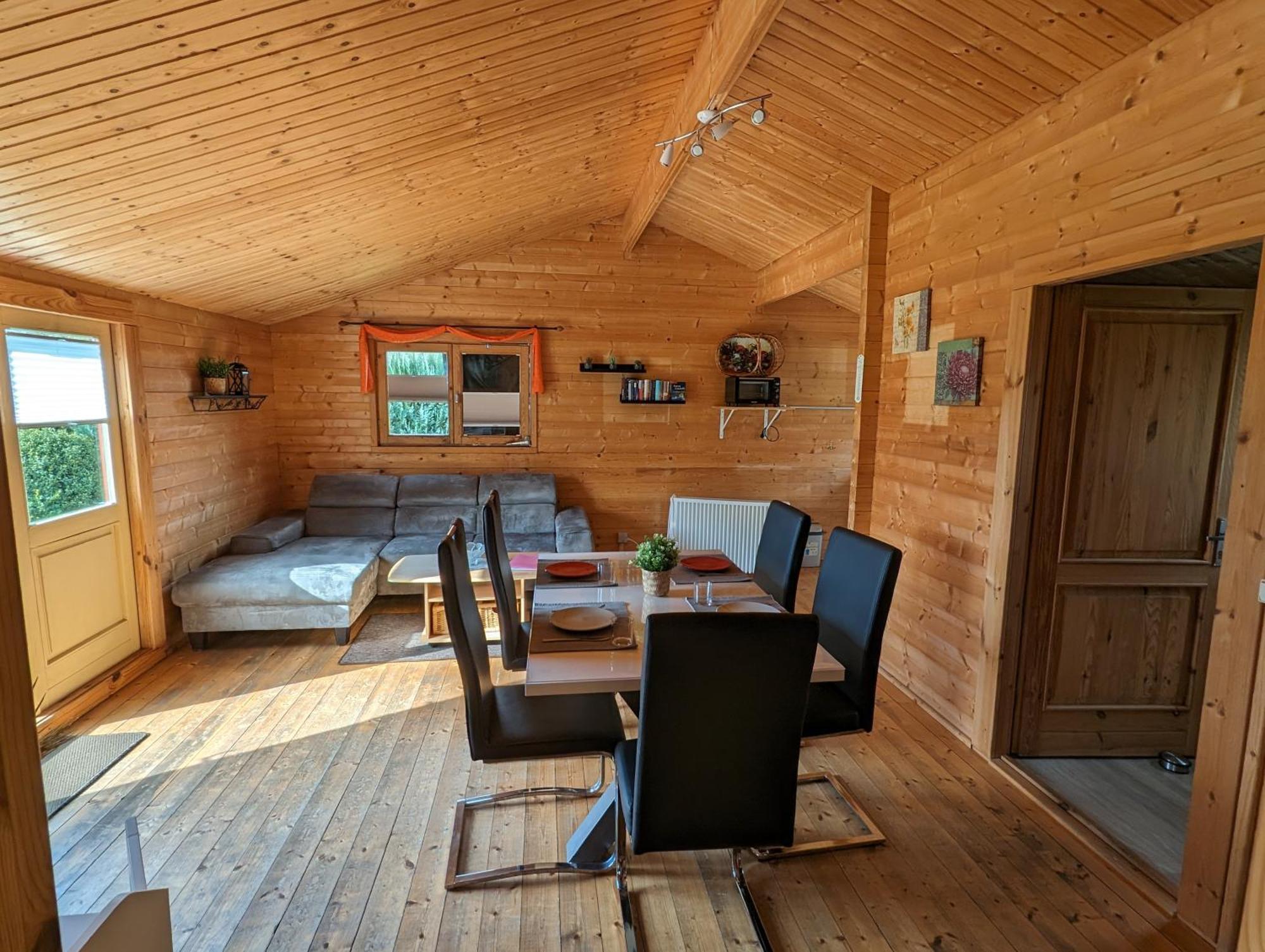 Blockhaeuser An Der Mueritz Ludorf Esterno foto