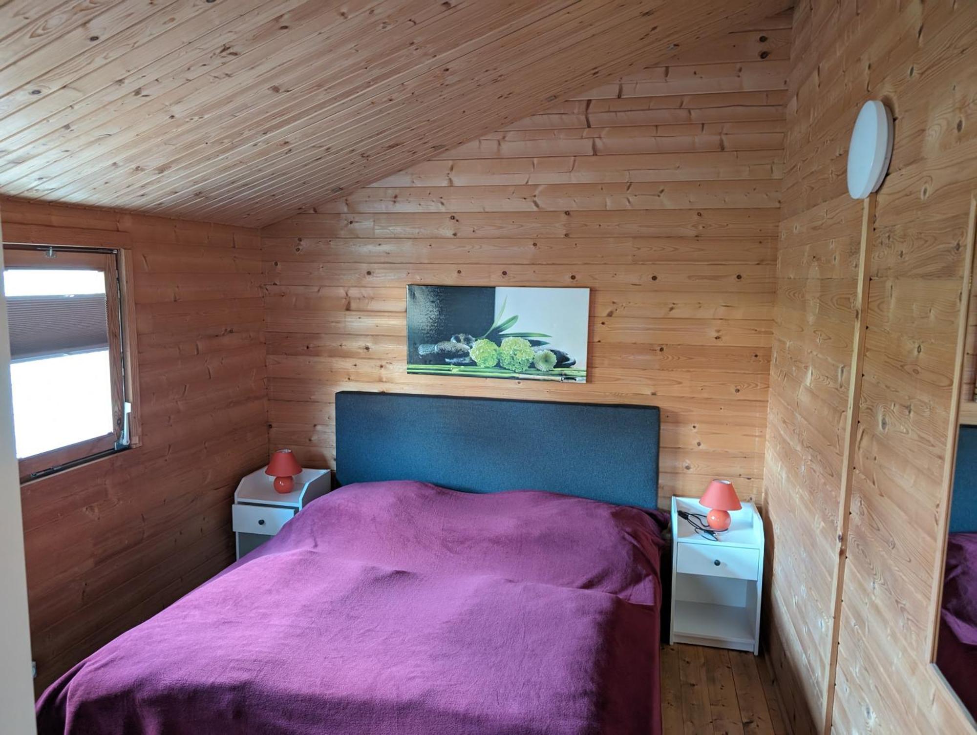 Blockhaeuser An Der Mueritz Ludorf Esterno foto